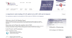 Desktop Screenshot of pages.icad-cisd.com